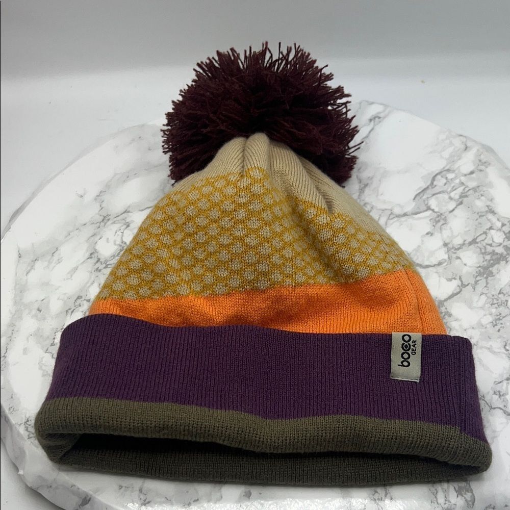 BOCO GEAR Digitally Printed Pom Pom Beanie